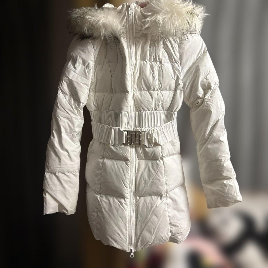 《希望金額受付中》gyda GDベルト付きロングダウンコート オフホワイト