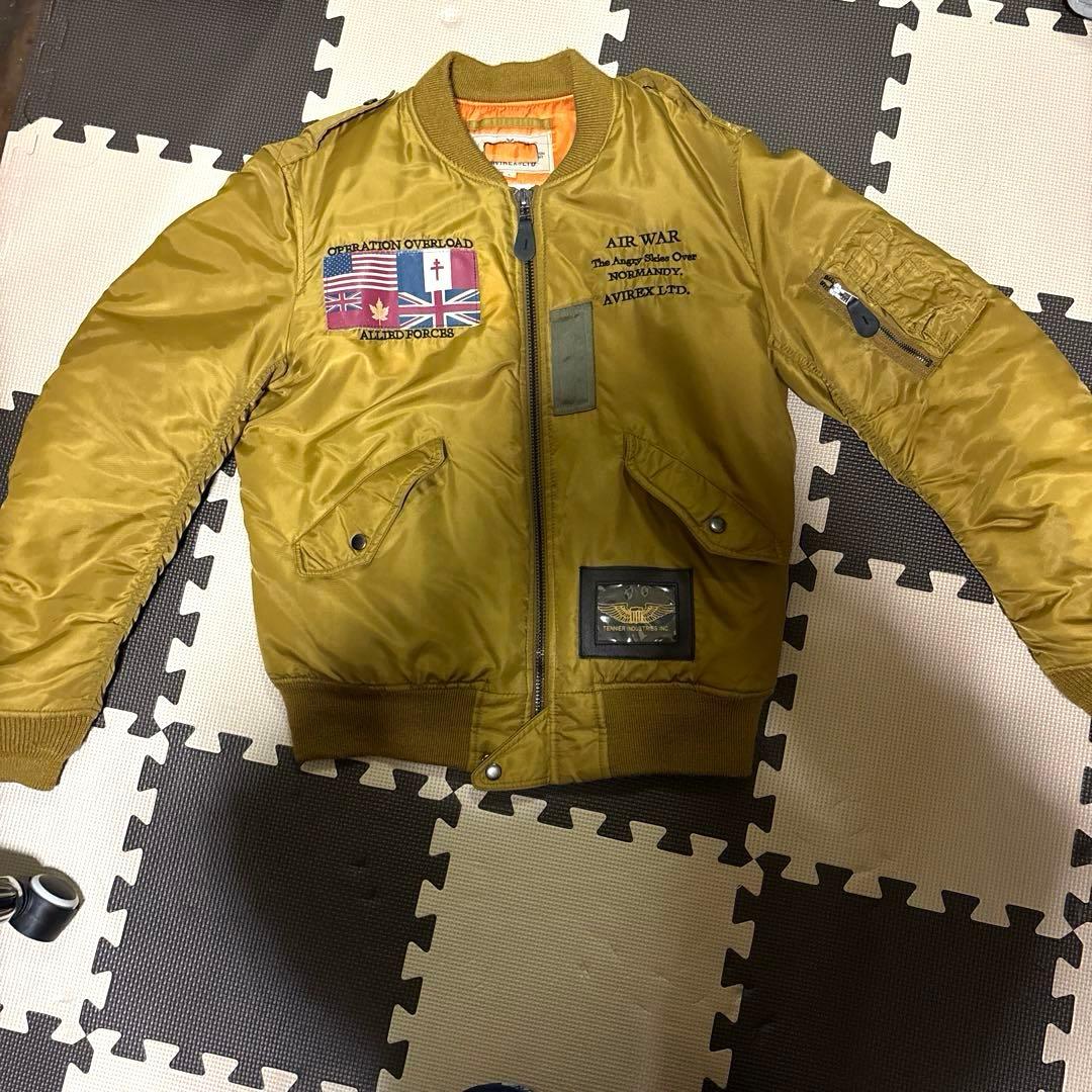 希少】 AVIREX フライトジャケット ノルマンディー上陸作戦 MA-2