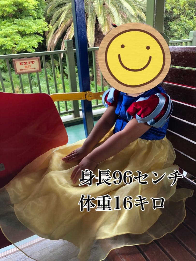 レア【白雪姫100センチ】ビビディバビディブティック ドレス - メルカリ