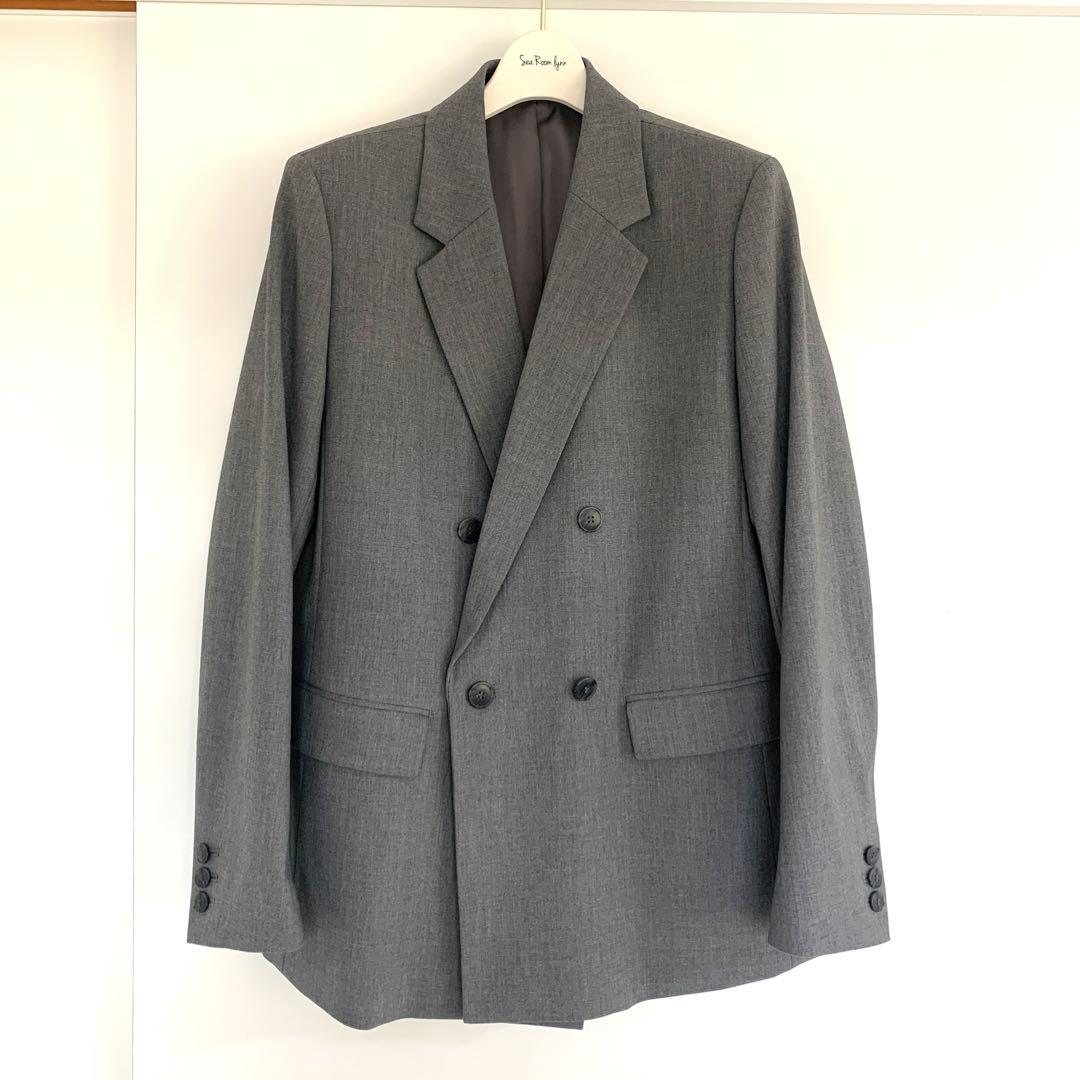 完売色⭐︎UNIQLO ユニクロ ダブルジャケット Mサイズ グレー - メルカリ