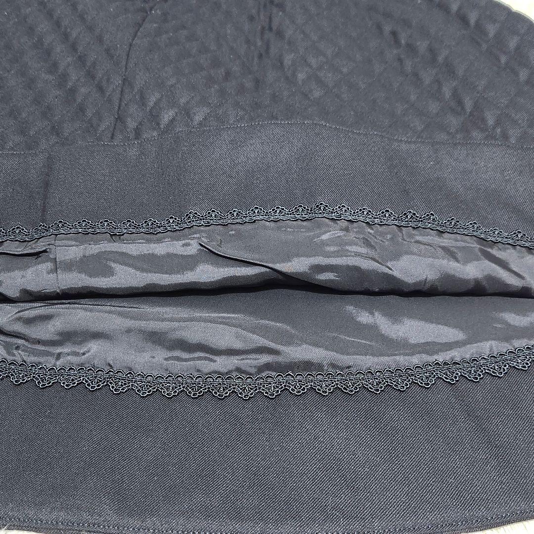 FOXEY キルティング スカート クロスフレア ブラック サイズ40 - メルカリ