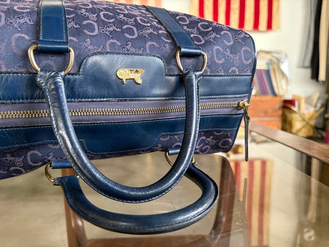 1980s vintage celine ビンテージセリーヌ サルキー 馬車金具 - メルカリ