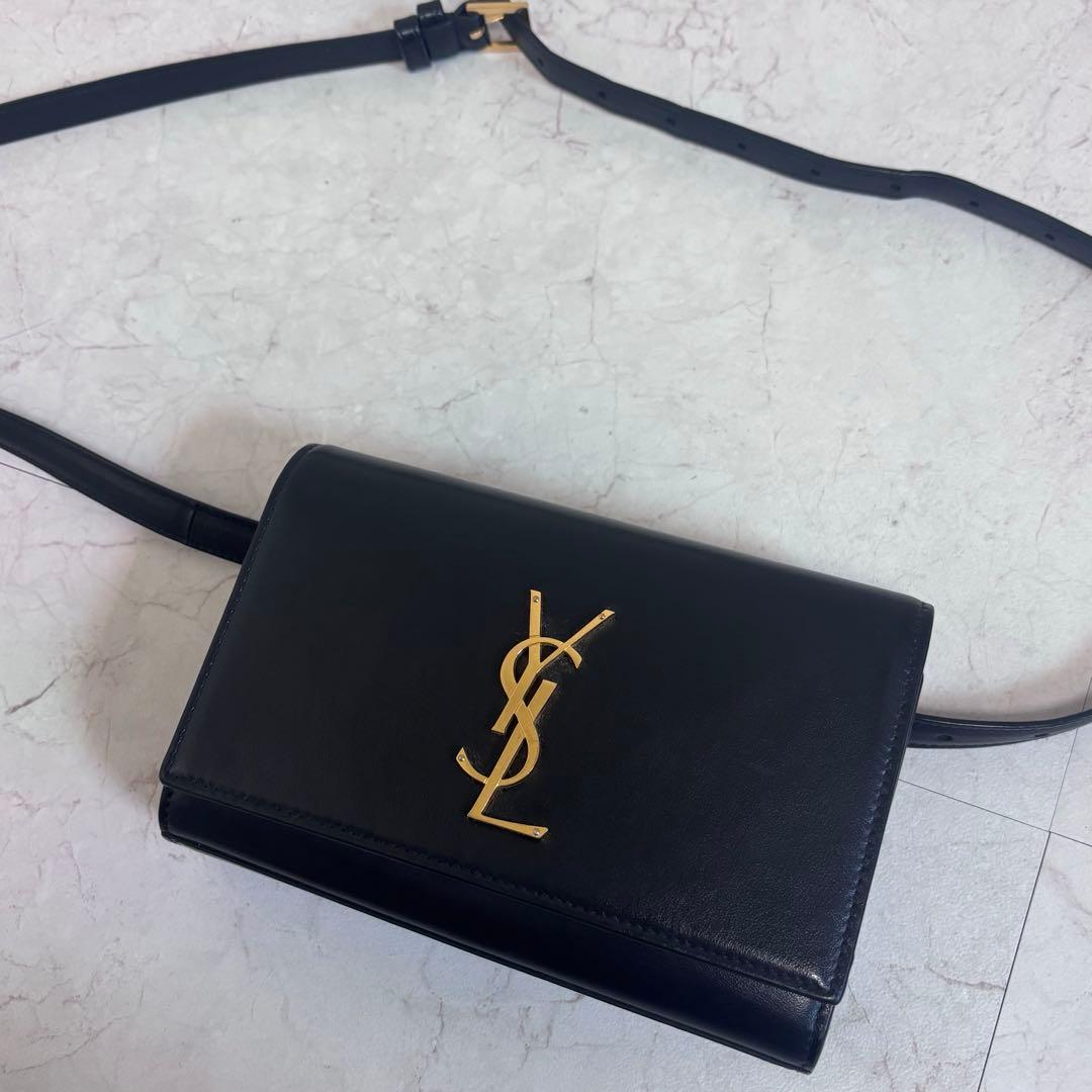 YSL サンローラン SAINT LAURENT ウエストポーチ クラッチ KATE（SAINT LAURENT） （未使用品） サンローラン SAINT LAURENT YSL