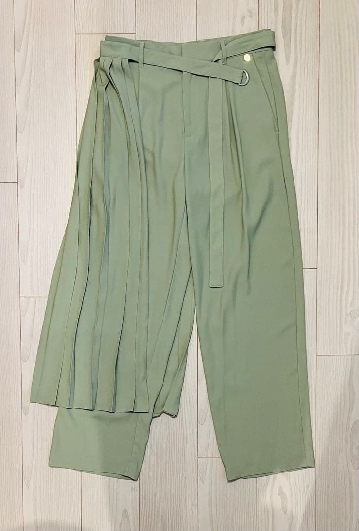 【Perfume closet】2way レイヤードスカートパンツ 2way Layered Skirt Pants /Inspired by ネビュラロマンス /Black