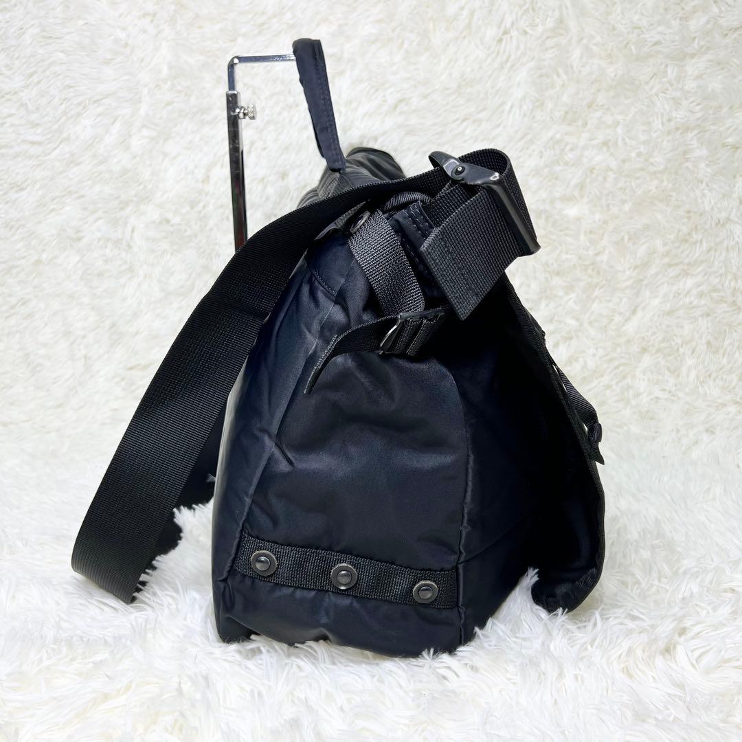 美品 PORTER × cmpd コラボ メッセンジャーバッグ 2way 黒 - メルカリ
