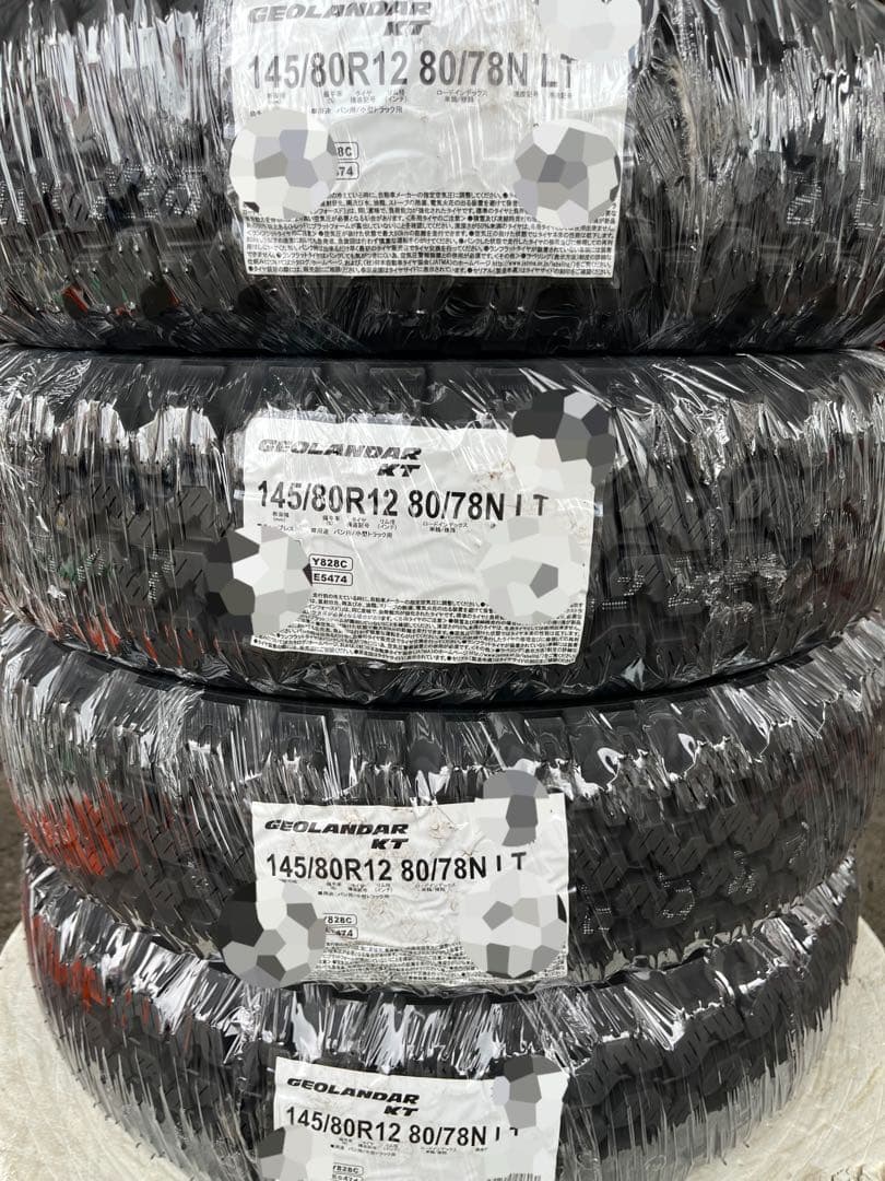 送料込み！145/80R12 80/78NヨコハマタイヤGEOLANDAR KT 価格｜145/80R12 80/78 GEOLANDAR KT Y828C ヨコハマタイヤ YOKOHAMA