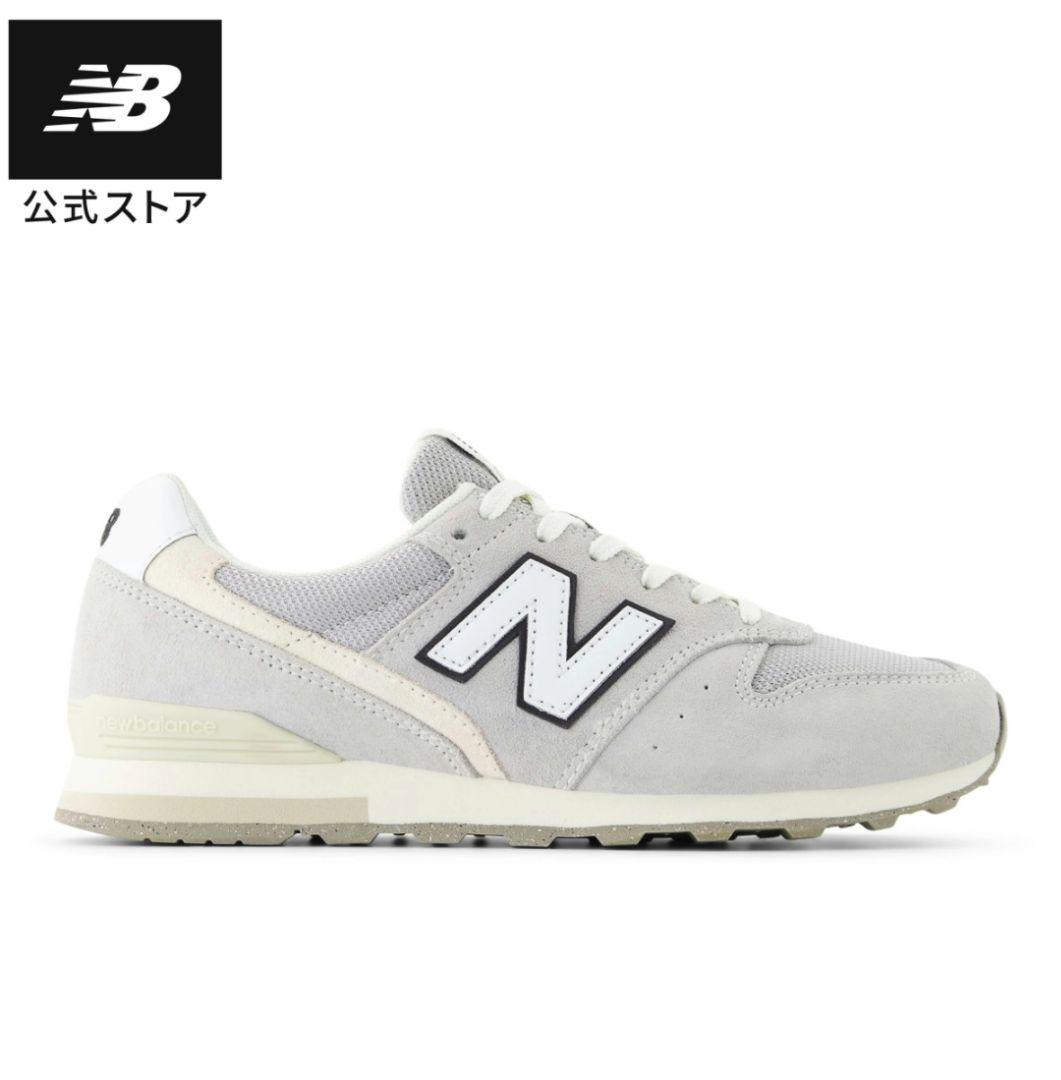 【新品】ニューバランス　スニーカー　WL996　グレー　24.5cm　送料込