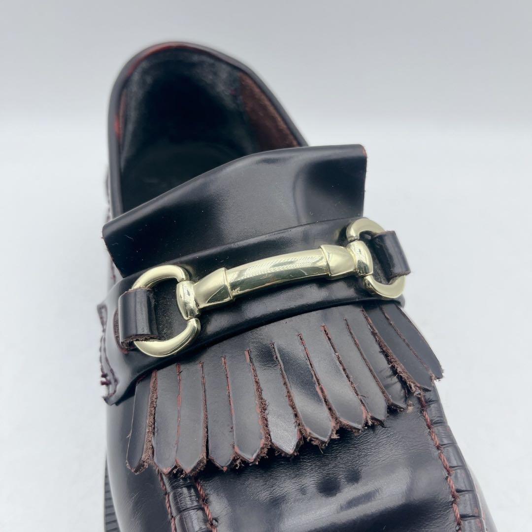 ドクターマーチン エイドリアン スナッフルローファー ビット フリンジ