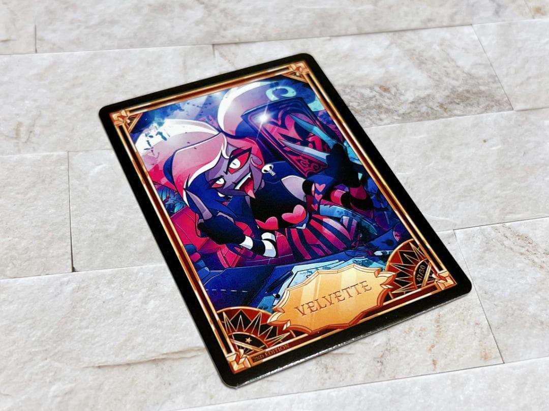 ハズビンホテル トレカ【Vees ヴォックス ヴァレンティノ ヴェルベット