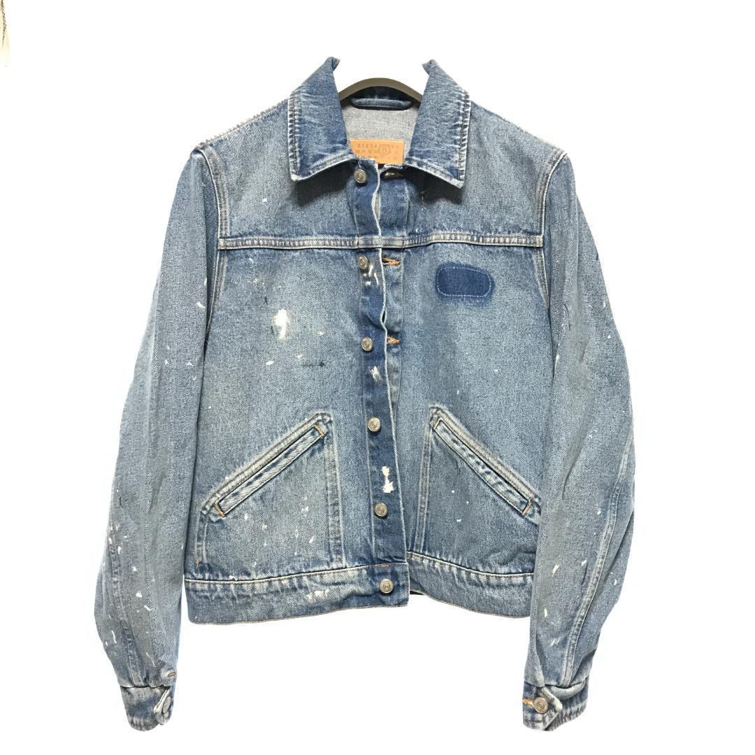 48 MM6 24AW デニムジャケット マルジェラ エムエムシックス - メルカリ