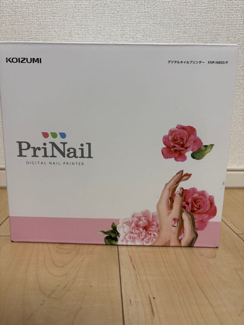 Koizumi PriNail デジタルネイルプリンター KNP-4800-P 難しいデザインもなんのその！ 画期的なネイルプリンター PriNail