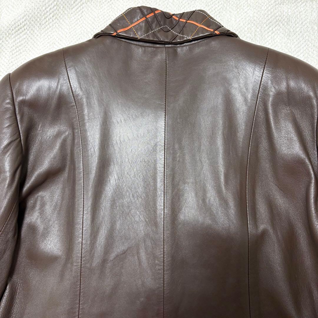 極美品 PIERRE BALMAIN VINTAGE ナッパレザー レザーコート - メルカリ