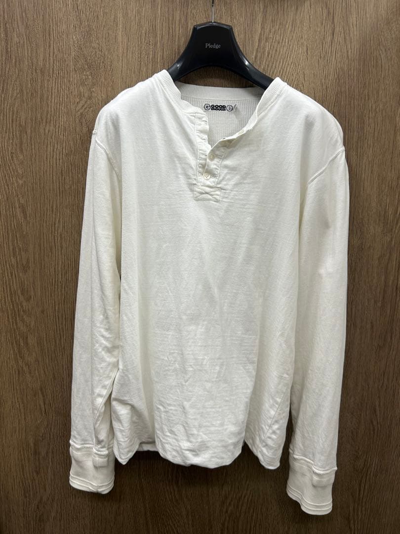 90s GOOD ENOUGH ヘンリーネック リバーシブル サーマル - メルカリ