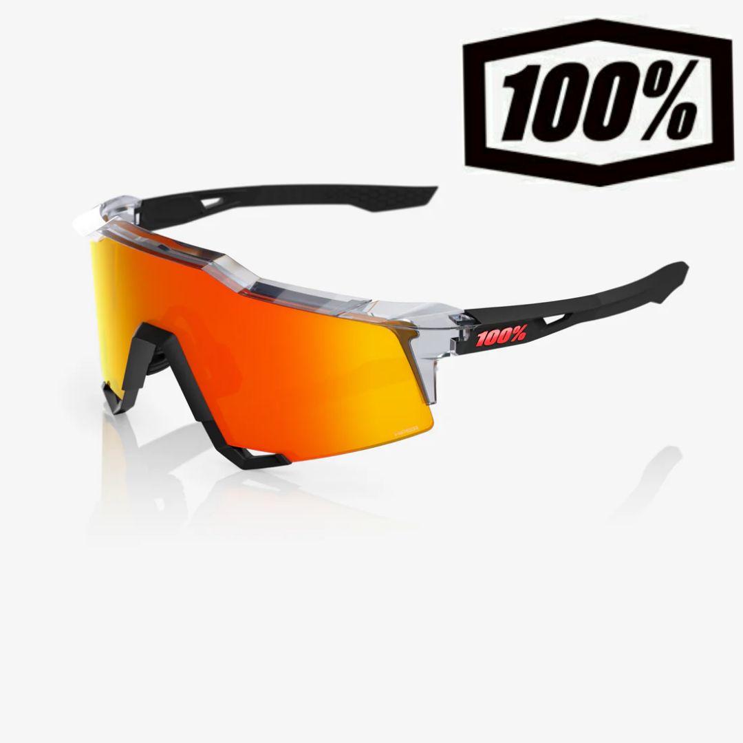 2025新作 100% Speedcraft クリアグレー ブラック サングラス - メルカリ