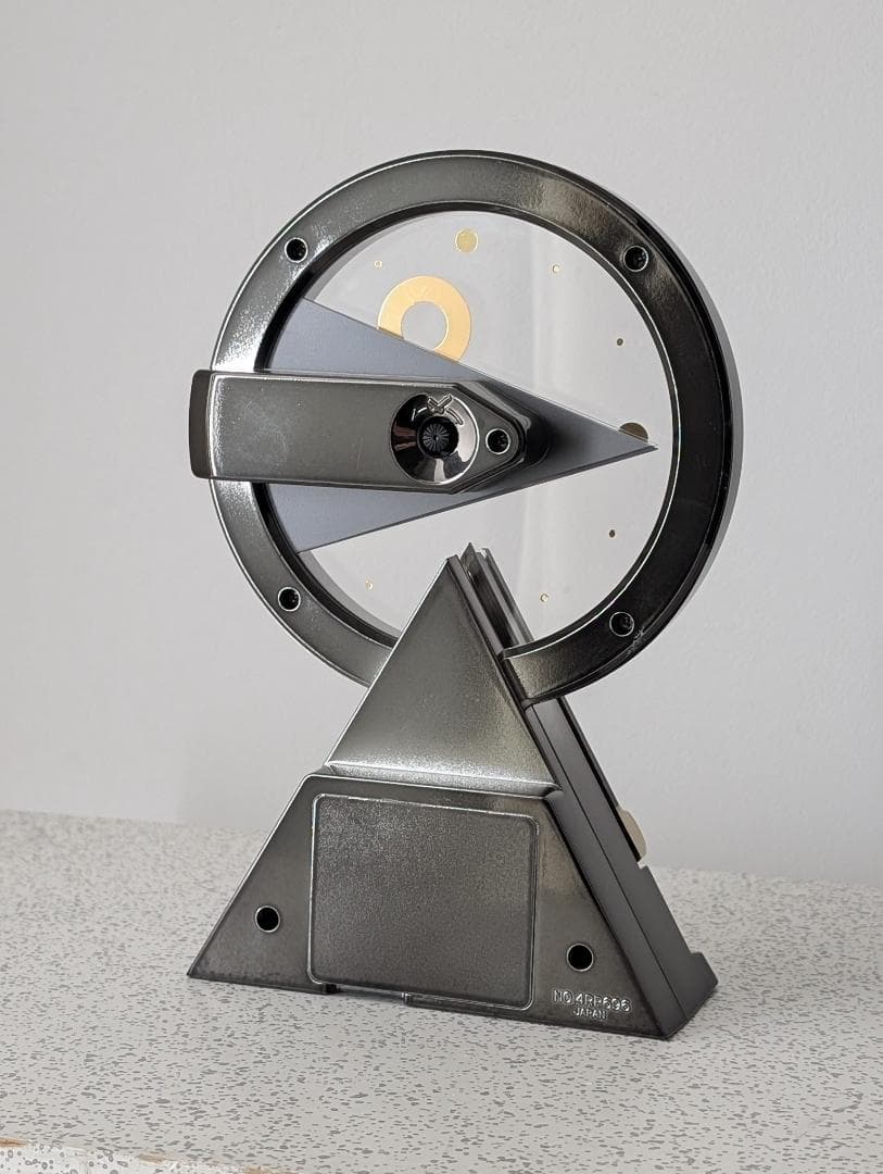 80s ビンテージ シチズン テーブルクロック 振り子 置き時計 スペース