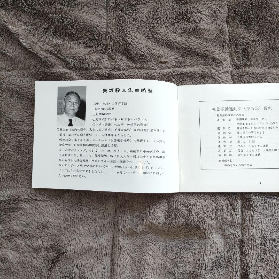 美坂式軽量振動運動法 バランスボール 鉄球 3㎏ ジャパンターナー 取説