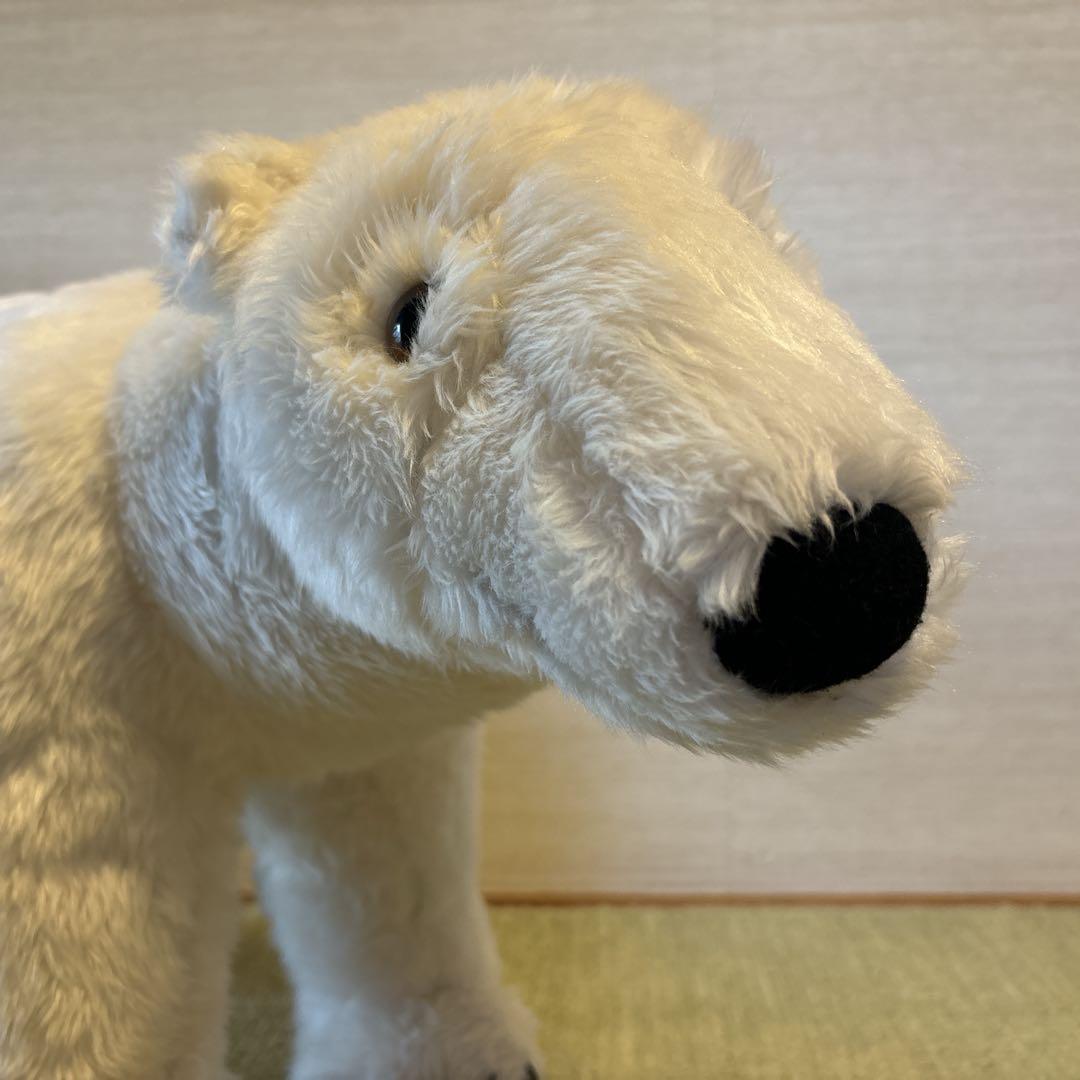 希少　ホッキョクグマの椅子 スツール ホッキョクグマ107 | HANSA