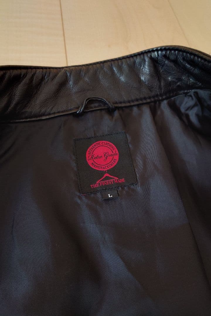 上野商会 本革 シングルライダース Lサイズ 山羊革の通販はau PAY