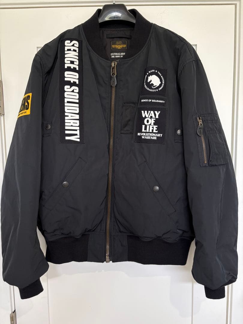 ゴット2120様専用RATSラッツMA-1 PATCH 超希少 XL キムタク着 - メルカリ