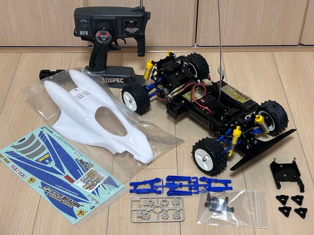 タミヤ スコーチャー & セイントドラゴン ボディ アドスペック ダイナテック タミヤ RC特別企画商品 1/10RC セイントドラゴン (2021) | タミヤ