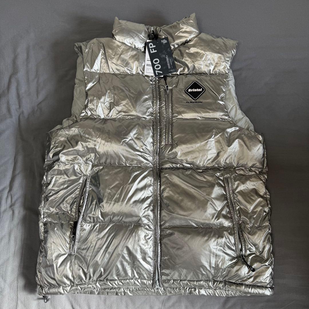 fcrb F.C. Real Bristol ダウンベスト シルバー - メルカリ
