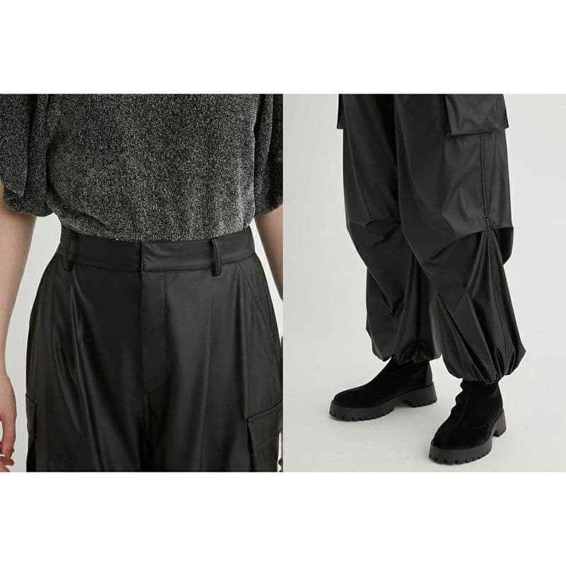 emmi タックドロストフォルムカーゴパンツ - メルカリ