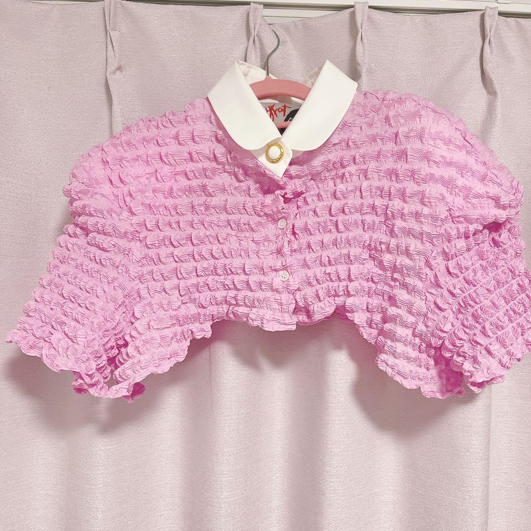 レア】Jennyfax 2018AW ブラウス ボレロ ピンク
