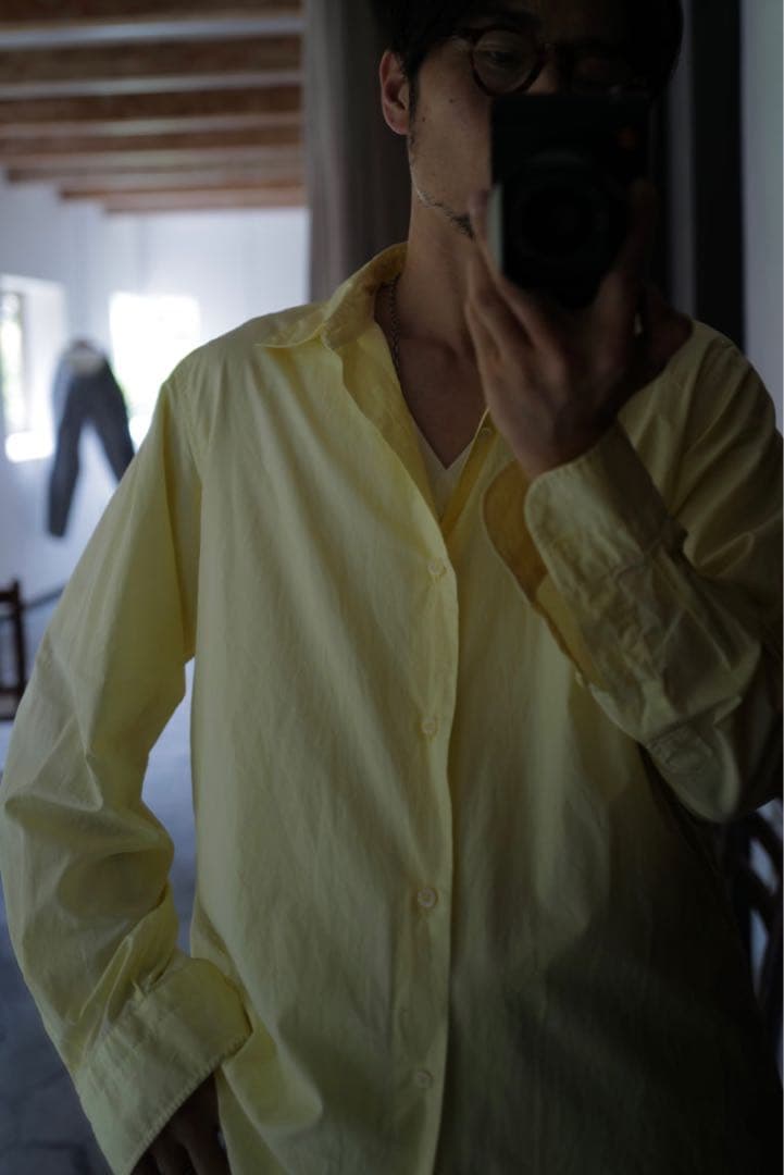 柿乃葉 別注 Ex Washable Silk V Neck TeeVネック - メルカリ