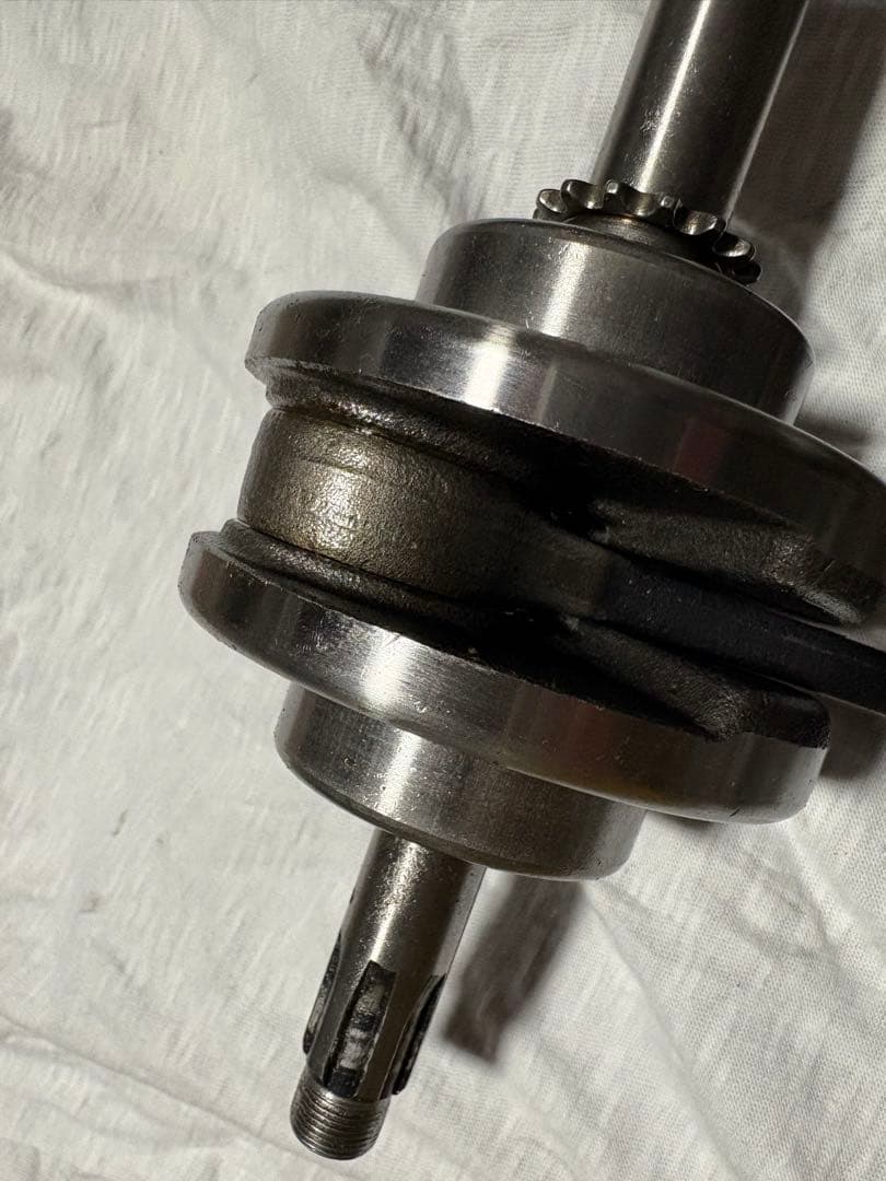 マニアック製　49.5mm C90互換 モンキー カブ　クランクシャフト