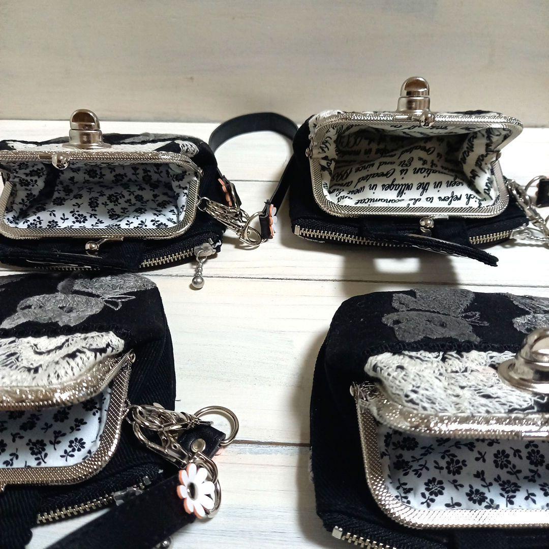 専用になります。 クロッチくん猫フェイス型ファスナーバック 専用に