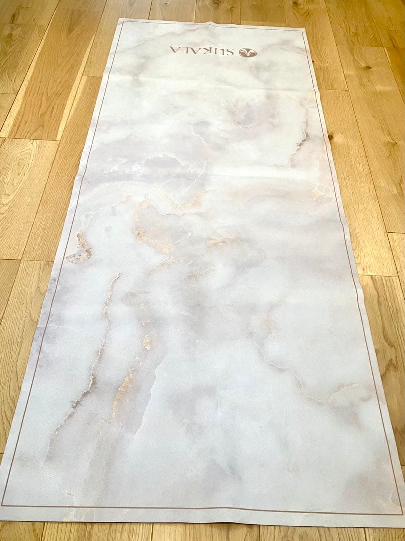 SUKALA VIEW PRINT トラベルヨガマット ホワイトストーン 大理石