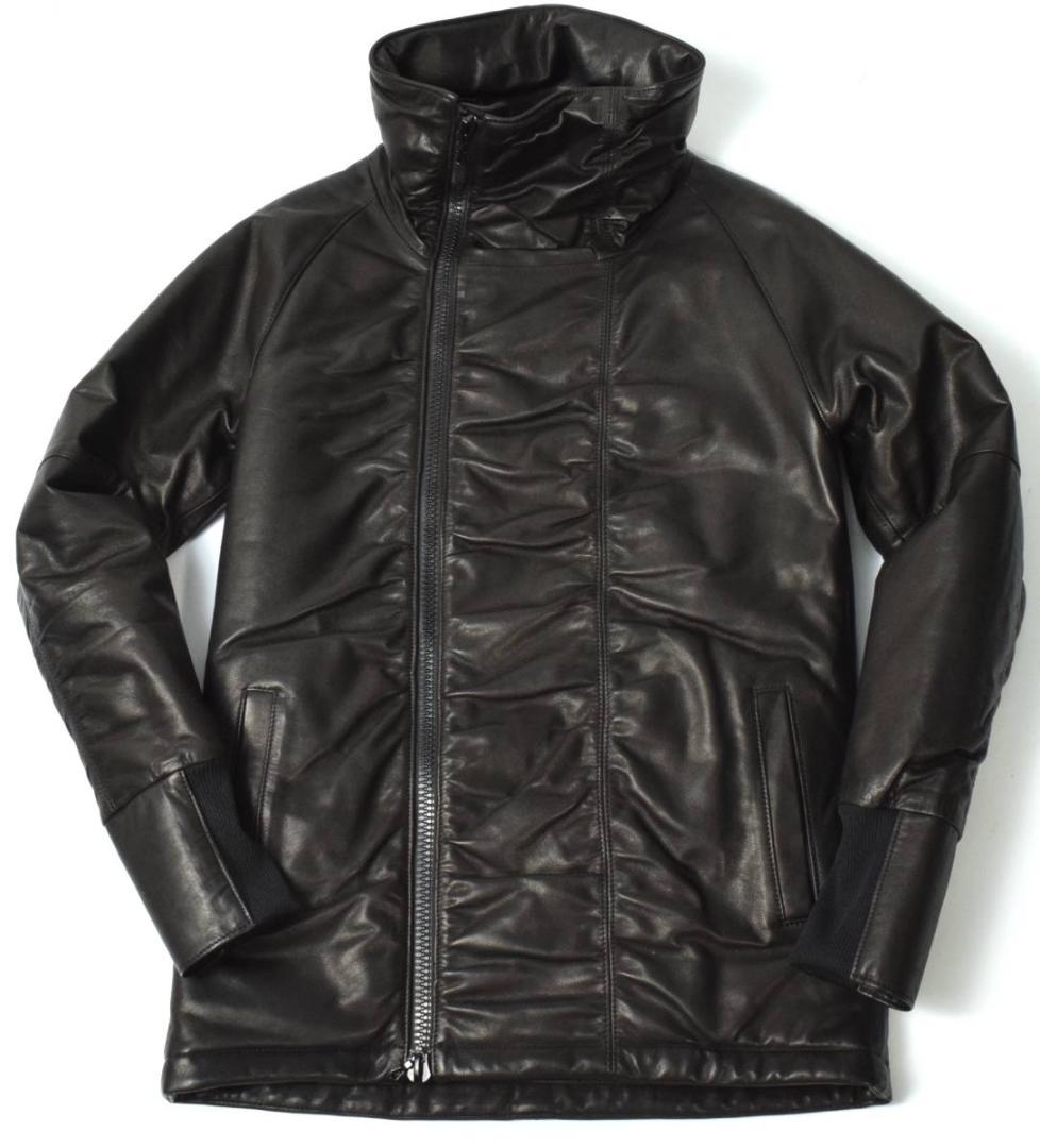 未使用 リップヴァンウィンクル レザースキージャケット 3 中綿入り R+