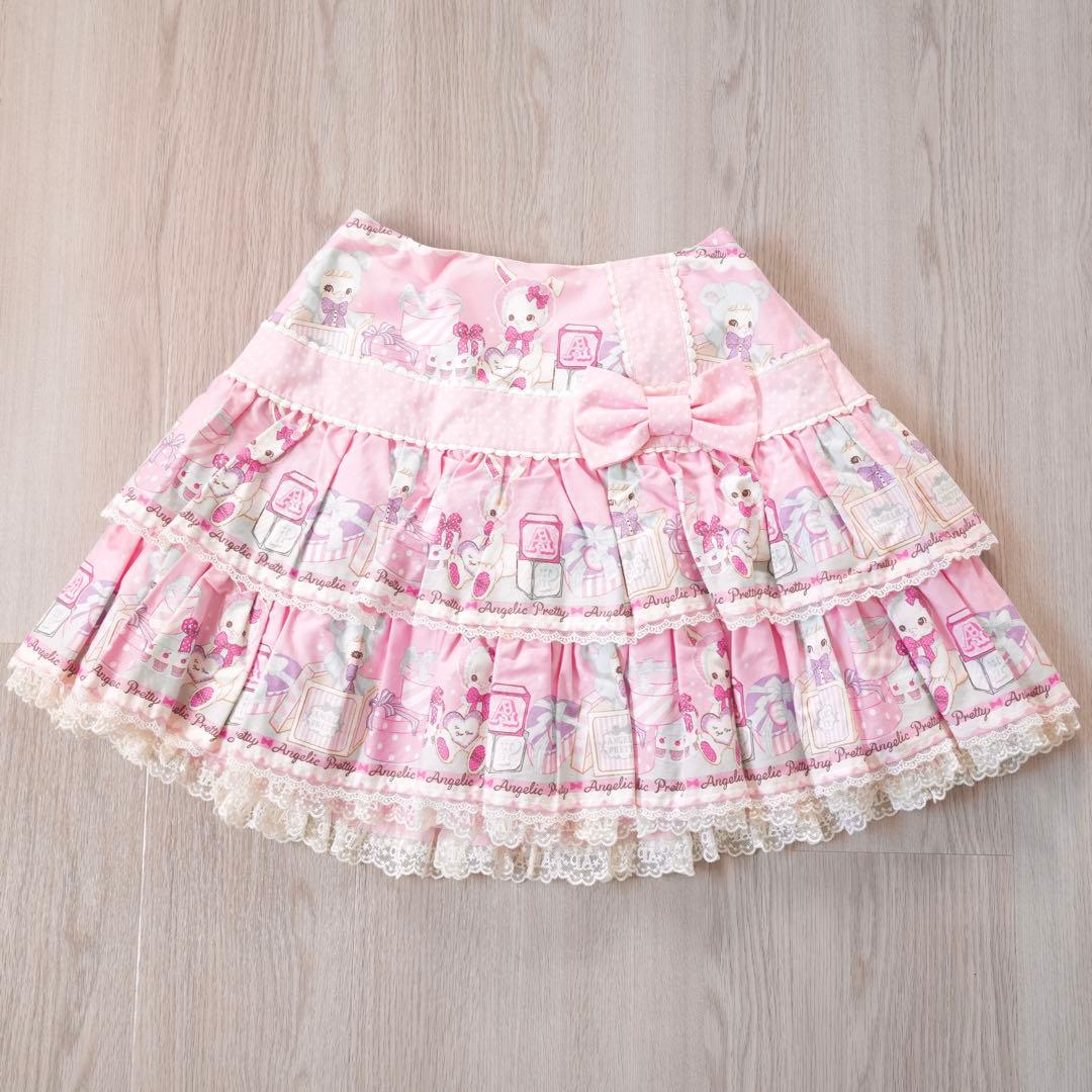 Angelic Pretty Fancy BOX スカート Fancy Box Skirt by Angelic Pretty