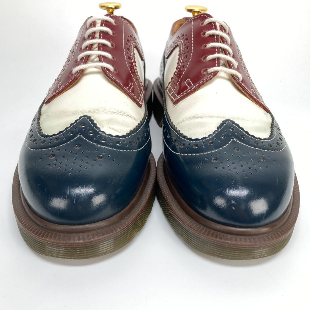 英国製 ドクターマーチン ウイングチップ5ホールシューズ イングランド