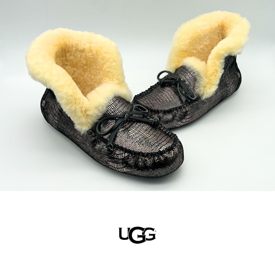 UGG アグ 美品 Alena アレーナ 2WAY ボア スリッポン USA7 楽天市場】アグ アレーナ モカシン スリッポン 2Way 1004806 1112278