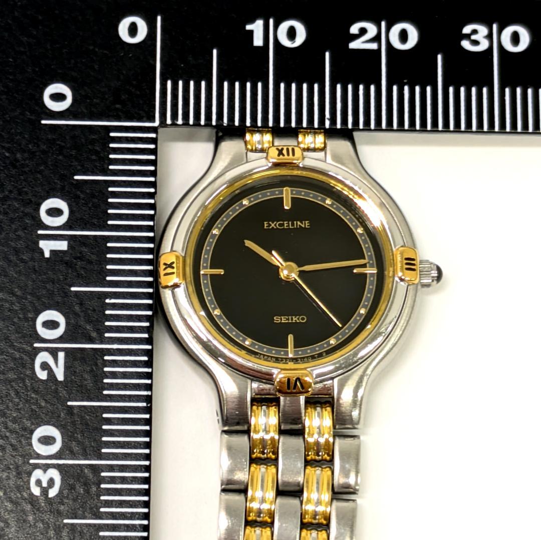 稼働/新品電池 SEIKO EXCELINE クォーツ レディース 腕時計 - メルカリ