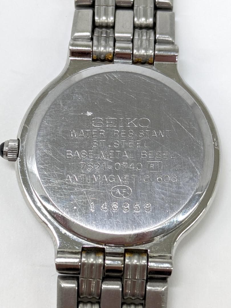 稼働/新品電池 SEIKO EXCELINE クォーツ レディース 腕時計 - メルカリ