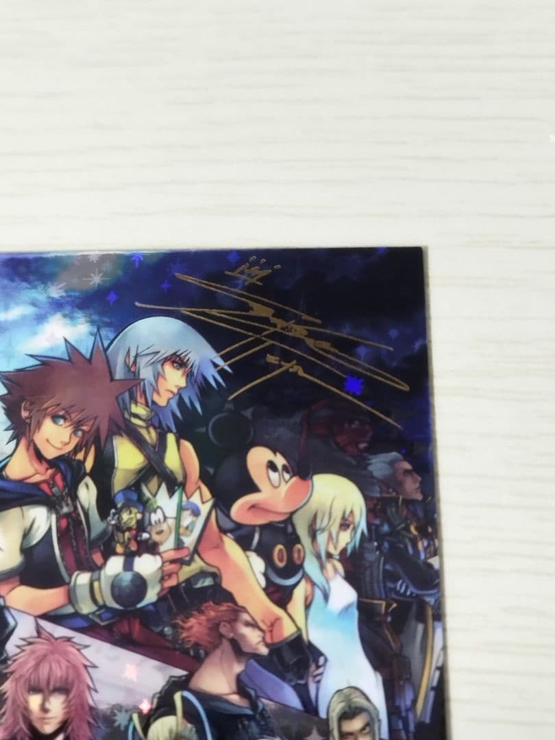 キングダムハーツ シークレット アートミュージアム 1-114 箔押し