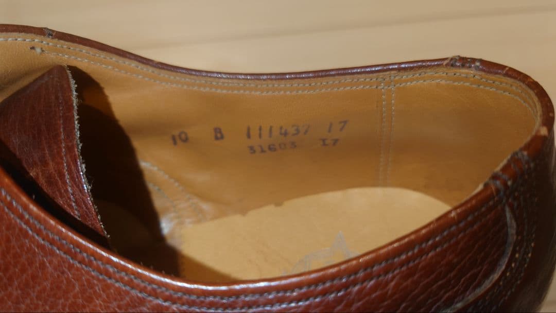 NOSフローシャイムFlorsheim Uキャップ50'sサイズ10B - メルカリ