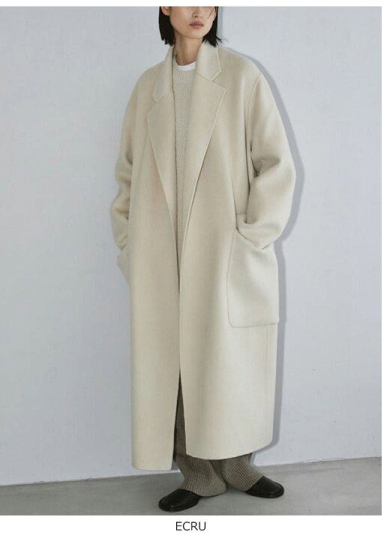 TODAYFUL ウールオーバーコート 36 エクリュ - メルカリ