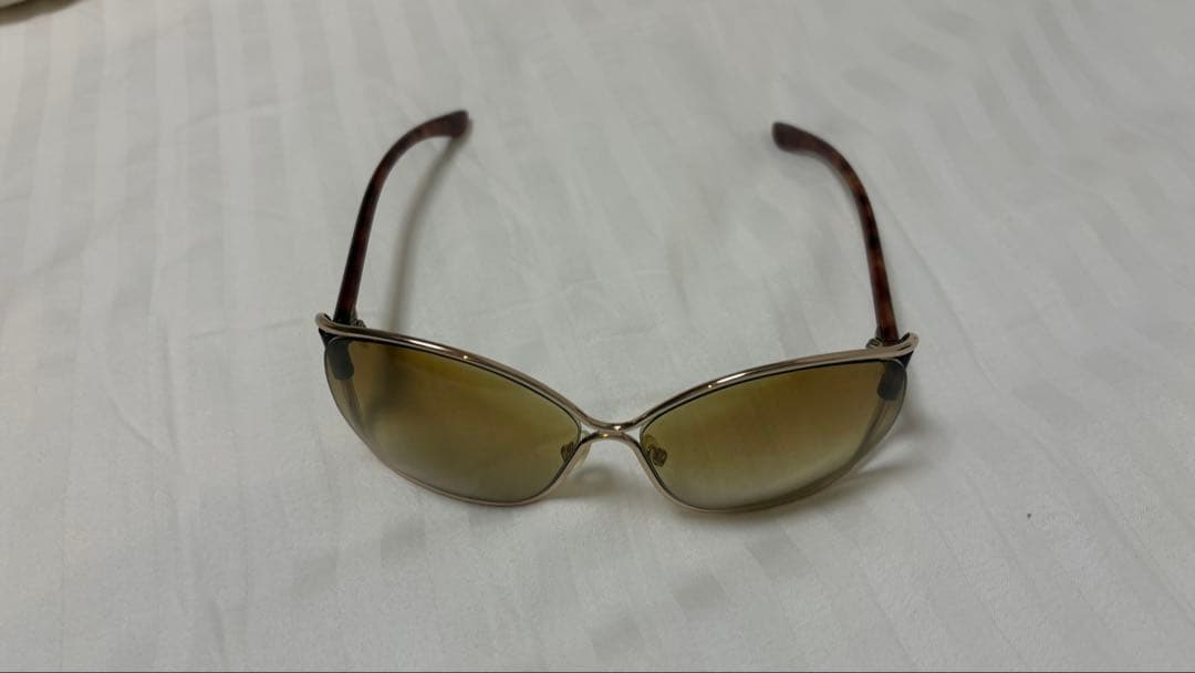 TOM FORD ブラウンレンズ サングラス ケース付き - メルカリ