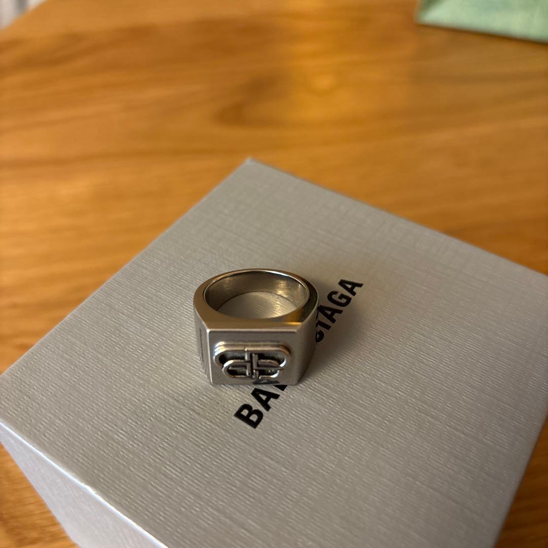 BALENCIAGA BB シグネット リング 60 (19-20号) - メルカリ