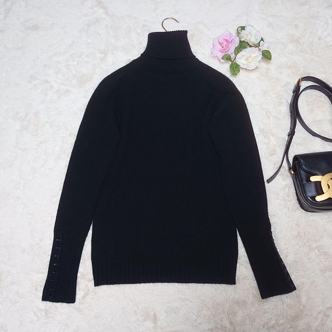 agnona 最高級 カシミヤ100 タートルネック ニット セーター 40