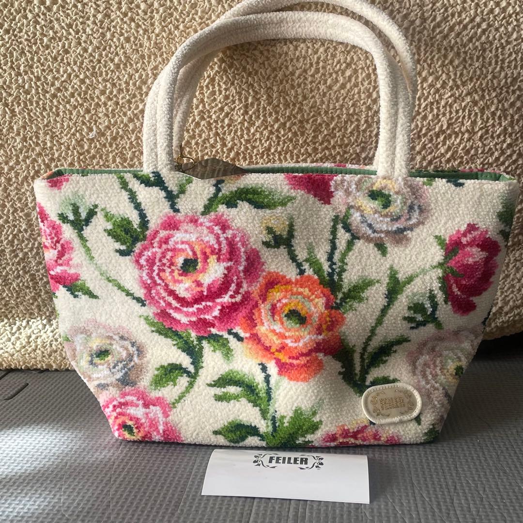 タグ付新品未使用】フェイラー ラナンキュラス ハンドバッグ - メルカリ