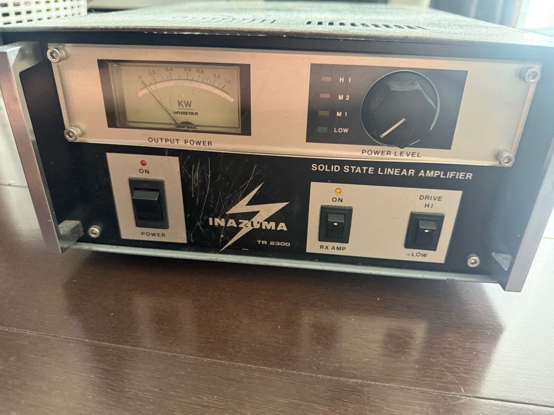 限定値下げ中❗️INAZUMA TR 2300 ソリッドステートリニアアンプ INAZUMA TR 2300 ソリッドステートリニアアンプ INAZUMA TR 0 CB無線