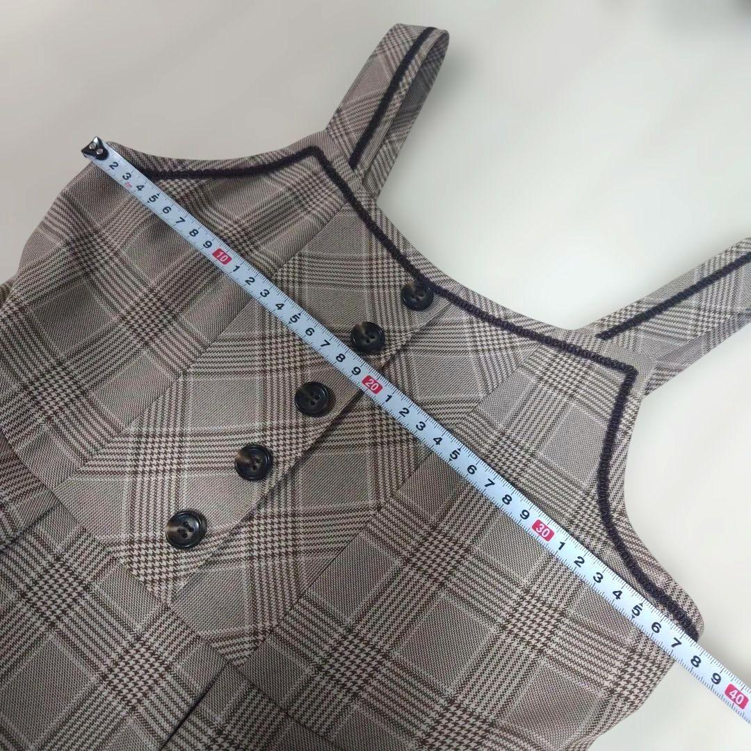 最終ショパンドゥ150 フォーマル5点フルセット ブラウン系 チェック