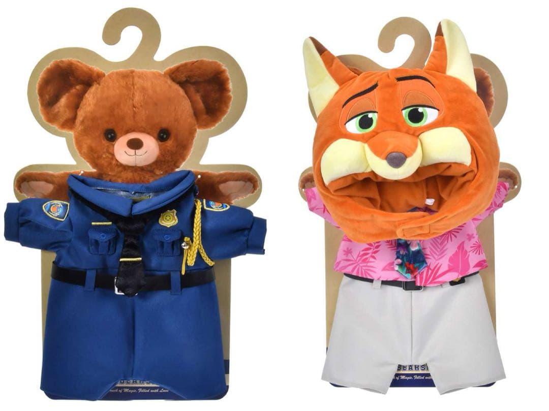 新品未使用 ユニベア ズートピア コスチューム ニック 2点セット