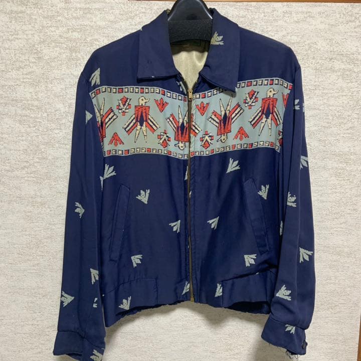 50s サンダーバード柄 ギャバジャン - メルカリ