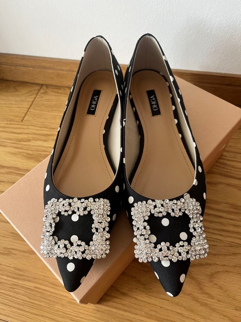 OHGA DOT BIJOU PUMPS 23.0㎝ オーガ パンプス - メルカリ