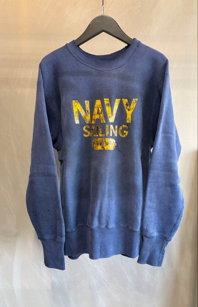 トップス 70'sCHAMPION \"NAVY SAILING\"REVERSE WEAVE U.S. Navy Sweatshirts: USNA Issue Champion Reverse Weave Hoodie in